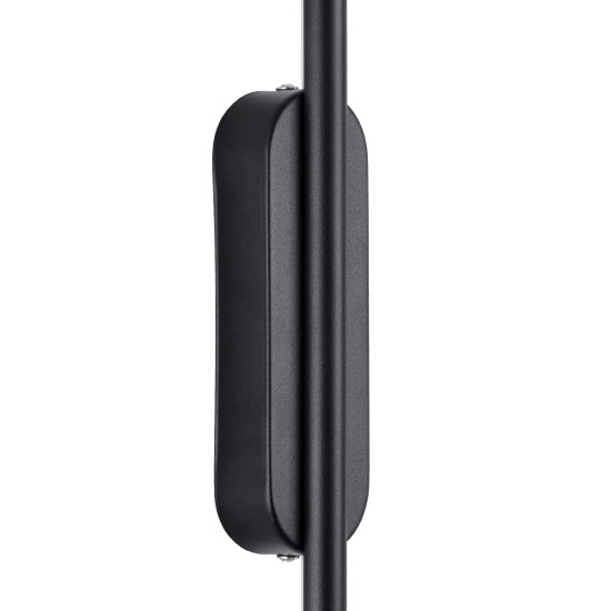 HARLEM 61335 Φωτιστικό Τοίχου - Απλίκα Design LED CCT 18W 2160lm 120° AC 220-240V - Εναλλαγή Φωτισμού μέσω Διακόπτη On/Off All In One Ψυχρό 6000k+Φυσικό 4500k+Θερμό 2700k Μ5 x Π4 x Υ120cm - Μαύρο - 3 Years Warranty HARLEM 61335 Φωτιστικό Τοίχου - Απλίκα Design LED CCT 18W 2160lm 120° AC 220-240V - Εναλλαγή Φωτισμού μέσω Διακόπτη On/Off All In One Ψυχρό 6000k+Φυσικό 4500k+Θερμό 2700k Μ5 x Π4 x Υ120cm - Μαύρο - 3 Years Warranty