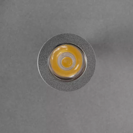 LADY-O 61365 Μοντέρνο Φωτιστικό Τοίχου - Απλίκα Ξενοδοχείου Reading Light με Φορτιστή USB 3A LED 10W 1000lm 36° & 360° AC 220-240V IP20 Φυσικό Λευκό 4500K - Bridgelux COB Chip & TÜV SÜD Driver - Γκρι Ματ - Μ10.5 x Π10 x Υ18.5cm - 3 Χρόνια Εγγύηση