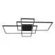 QUADRA 61388 Φωτιστικό Οροφής Design LED CCT 120W 14400lm 120° AC 220-240V - Εναλλαγή Φωτισμού μέσω Τηλεχειριστηρίου All In One Ψυχρό 6000k+Φυσικό 4500k+Θερμό 2700k Dimmable Μ105 x Π60 x Υ9cm - Μαύρο - 3 Years Warranty QUADRA 61388 Φωτιστικό Οροφής Design LED CCT 120W 14400lm 120° AC 220-240V - Εναλλαγή Φωτισμού μέσω Τηλεχειριστηρίου All In One Ψυχρό 6000k+Φυσικό 4500k+Θερμό 2700k Dimmable Μ105 x Π60 x Υ9cm - Μαύρο - 3 Years Warranty