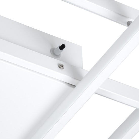 QUADRA 61389 Φωτιστικό Οροφής Design LED CCT 120W 14400lm 120° AC 220-240V - Εναλλαγή Φωτισμού μέσω Τηλεχειριστηρίου All In One Ψυχρό 6000k+Φυσικό 4500k+Θερμό 2700k Dimmable Μ105 x Π60 x Υ9cm - Λευκό - 3 Years Warranty QUADRA 61389 Φωτιστικό Οροφής Design LED CCT 120W 14400lm 120° AC 220-240V - Εναλλαγή Φωτισμού μέσω Τηλεχειριστηρίου All In One Ψυχρό 6000k+Φυσικό 4500k+Θερμό 2700k Dimmable Μ105 x Π60 x Υ9cm - Λευκό - 3 Years Warranty