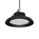 INDUSTRY 61500 Βιομηχανικό Φωτιστικό Καμπάνα High Bay UFO LED 100W 15000lm SDCM<5 90° AC 85-265V Αδιάβροχο IP65 IK08 Μαύρο Χυτό Αλουμίνιο - Φυσικό Λευκό 5000K - 175 x Sanan Opto SMD Chip & TÜV SÜD Driver - Μ26.5 x Π26.5 x Υ15cm - 5 Χρόνια Εγγύηση