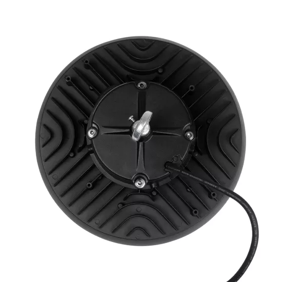 INDUSTRY 61501 Βιομηχανικό Φωτιστικό Καμπάνα High Bay UFO LED 150W 22500lm SDCM<5 90° AC 85-265V Αδιάβροχο IP65 IK08 Φυσικό Λευκό 5000K - 275 x Sanan Opto SMD Chip & TÜV SÜD Driver - Μαύρο Χυτό Αλουμίνιο - Μ26.5 x Π26.5 x Υ15cm - 5 Χρόνια Εγγύηση INDUSTRY 61501 Βιομηχανικό Φωτιστικό Καμπάνα High Bay UFO LED 150W 22500lm SDCM<5 90° AC 85-265V Αδιάβροχο IP65 IK08 Φυσικό Λευκό 5000K - 275 x Sanan Opto SMD Chip & TÜV SÜD Driver - Μαύρο Χυτό Αλουμίνιο - Μ26.5 x Π26.5 x Υ15cm - 5 Χρόνια Εγγύηση