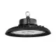 INDUSTRY 61502 Βιομηχανικό Φωτιστικό Καμπάνα High Bay UFO LED 200W 30000lm SDCM<5 90° AC 85-265V Αδιάβροχο IP65 IK08 Μαύρο Χυτό Αλουμίνιο - Φυσικό Λευκό 5000K - 338 x Sanan Opto SMD Chip & TÜV SÜD Driver - Μ30 x Π30 x Υ16cm - 5 Χρόνια Εγγύηση