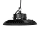 INDUSTRY 61502 Βιομηχανικό Φωτιστικό Καμπάνα High Bay UFO LED 200W 30000lm SDCM<5 90° AC 85-265V Αδιάβροχο IP65 IK08 Μαύρο Χυτό Αλουμίνιο - Φυσικό Λευκό 5000K - 338 x Sanan Opto SMD Chip & TÜV SÜD Driver - Μ30 x Π30 x Υ16cm - 5 Χρόνια Εγγύηση