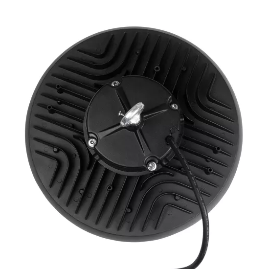 INDUSTRY 61502 Βιομηχανικό Φωτιστικό Καμπάνα High Bay UFO LED 200W 30000lm SDCM<5 90° AC 85-265V Αδιάβροχο IP65 IK08 Φυσικό Λευκό 5000K - 338 x Sanan Opto SMD Chip & TÜV SÜD Driver - Μαύρο Χυτό Αλουμίνιο - Μ30 x Π30 x Υ16cm - 5 Χρόνια Εγγύηση INDUSTRY 61502 Βιομηχανικό Φωτιστικό Καμπάνα High Bay UFO LED 200W 30000lm SDCM<5 90° AC 85-265V Αδιάβροχο IP65 IK08 Φυσικό Λευκό 5000K - 338 x Sanan Opto SMD Chip & TÜV SÜD Driver - Μαύρο Χυτό Αλουμίνιο - Μ30 x Π30 x Υ16cm - 5 Χρόνια Εγγύηση