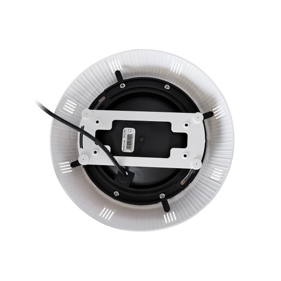 POOLETI 61542 PRO Φωτιστικό Πισίνας LED 25W 1750lm 120° AC 12V Αδιάβροχο IP68 IK06 Tempered Glass Φ30 x Υ6.5cm RGB με Ασύρματο Χειριστήριο RF 2.4Ghz Εμβέλειας 60 Μέτρων - Bridgelux Chip - 2 Meter VDE Certified Cable - 3 Years Warranty