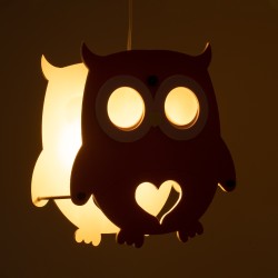 OWL 61576 Παιδικό Κρεμαστό Φωτιστικό Οροφής με Ντουί 1 x E27 AC 220-240V IP20 - Πολύχρωμο - Μ29.5 x Π15.5 x Υ30.5cm