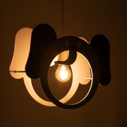 ELEPHANT 61578 Παιδικό Κρεμαστό Φωτιστικό Οροφής με Ντουί 1 x E27 AC 220-240V IP20 - Πολύχρωμο - Μ37.7 x Π15.5 x Υ31.5cm