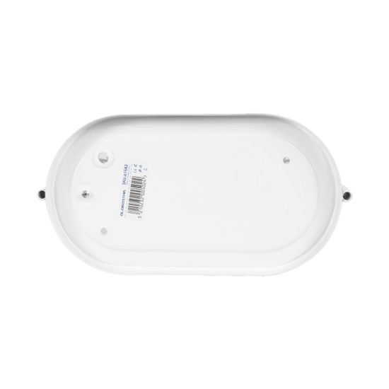 BOATLIGHT 61582 Vintage Φωτιστικό Καραβοχελώνα Τοίχου - Απλίκα με Ντουί 1 x E27 AC 220-240V Αδιάβροχο IP65 - Λευκό Ματ - Μ21 x Π10.4 x Υ9cm