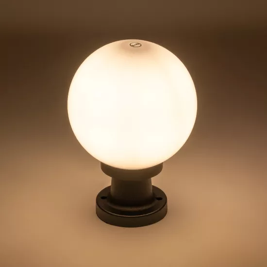 AGROS 61595 Φωτιστικό Κολωνάκι Κήπου με Ντουί 1 x E27 AC 220-240V Αδιάβροχο IP65 - Λευκό & Μάυρο - Μ20 x Π20 x Υ30cm AGROS 61595 Φωτιστικό Κολωνάκι Κήπου με Ντουί 1 x E27 AC 220-240V Αδιάβροχο IP65 - Λευκό & Μάυρο - Μ20 x Π20 x Υ30cm