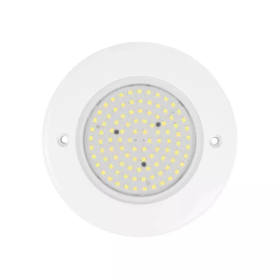 POOLARTY 61714 Υποβρύχιο Φωτιστικό για Σιντριβάνια/Πισίνες LED 8W 680lm 120° DC 12V Αδιάβροχο IP68 Ψυχρό Λευκό 6000K Dimmable - Bridgelux SMD Chip - 1m VDE Rubber Καλώδιο - Μ13 x Π13 x Υ2cm - 3 Χρόνια Εγγύηση