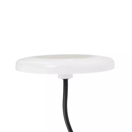 POOLARTY 61714 Υποβρύχιο Φωτιστικό για Σιντριβάνια/Πισίνες LED 8W 680lm 120° DC 12V Αδιάβροχο IP68 Ψυχρό Λευκό 6000K Dimmable - Bridgelux SMD Chip - 1m VDE Rubber Καλώδιο - Μ13 x Π13 x Υ2cm - 3 Χρόνια Εγγύηση