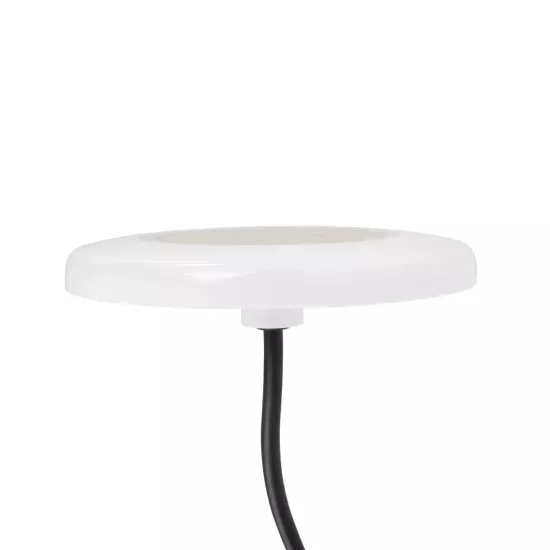 POOLARTY 61715 Υποβρύχιο Φωτιστικό για Σιντριβάνια/Πισίνες LED 8W 640lm 120° DC 12V Αδιάβροχο IP68 Φυσικό Λευκό 4500K Dimmable - Bridgelux SMD Chip - 1m VDE Rubber Καλώδιο - Μ13 x Π13 x Υ2cm - 3 Χρόνια Εγγύηση