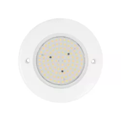 POOLARTY 61716 Υποβρύχιο Φωτιστικό για Σιντριβάνια/Πισίνες LED 8W 600lm 120° DC 12V Αδιάβροχο IP68 Θερμό Λευκό 2700K Dimmable - Bridgelux SMD Chip - 1m VDE Rubber Καλώδιο - Μ13 x Π13 x Υ2cm - 3 Χρόνια Εγγύηση