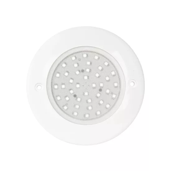 POOLARTY 61718 Υποβρύχιο Φωτιστικό για Σιντριβάνια/Πισίνες LED 8W 560lm 120° DC 12V Αδιάβροχο IP68 RGB Dimmable - Bridgelux SMD Chip - 1m VDE Rubber Καλώδιο - Μ13 x Π13 x Υ2cm - 3 Χρόνια Εγγύηση