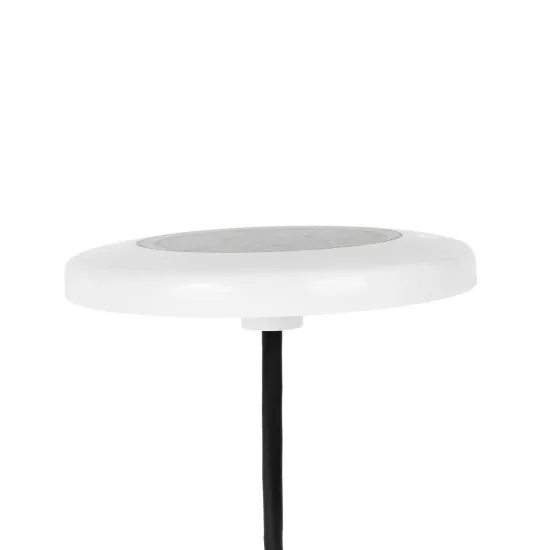 POOLARTY 61718 Υποβρύχιο Φωτιστικό για Σιντριβάνια/Πισίνες LED 8W 560lm 120° DC 12V Αδιάβροχο IP68 RGB Dimmable - Bridgelux SMD Chip - 1m VDE Rubber Καλώδιο - Μ13 x Π13 x Υ2cm - 3 Χρόνια Εγγύηση