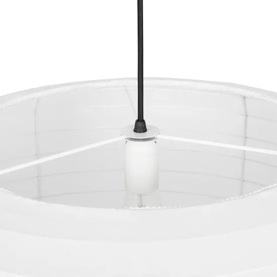 ROMINA 62001 Μοντέρνο Κρεμαστό Φωτιστικό Οροφής με Ντουί 1 x E27 AC 220-240V IP20 - Λευκό - Μ60 x Π60 x Υ65cm