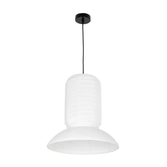 ROMINA 62002 Μοντέρνο Κρεμαστό Φωτιστικό Οροφής με Ντουί 1 x E27 AC 220-240V IP20 - Λευκό - Μ40 x Π40 x Υ28cm