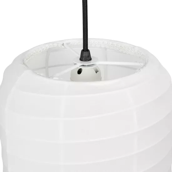 ROMINA 62002 Μοντέρνο Κρεμαστό Φωτιστικό Οροφής με Ντουί 1 x E27 AC 220-240V IP20 - Λευκό - Μ40 x Π40 x Υ28cm