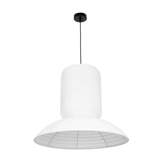 ROMINA 62003 Μοντέρνο Κρεμαστό Φωτιστικό Οροφής με Ντουί 1 x E27 AC 220-240V IP20 - Λευκό - Μ60 x Π60 x Υ48cm