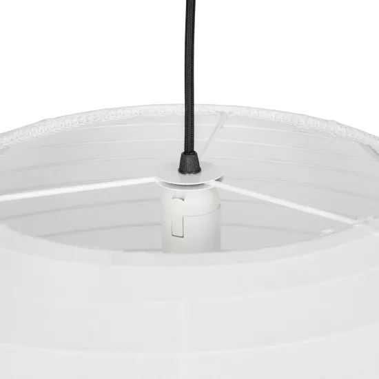 ROMINA 62005 Μοντέρνο Κρεμαστό Φωτιστικό Οροφής με Ντουί 1 x E27 AC 220-240V IP20 - Λευκό - Μ60 x Π60 x Υ60cm