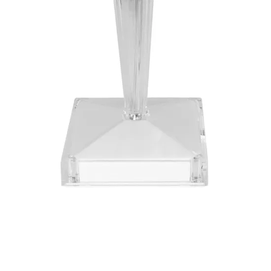 CRYSTAL 62042 Μοντέρνο Επιτραπέζιο Φωτιστικό Πορτατίφ LED 1W 100lm 360° DC 5V USB-C με Επαναφορτιζόμενη Μπαταρία Li-ion 3.7V 1600mAh IP44 Πολύχρωμο RGBW με Χειριστήριο Dimmable - Sanan SMD Chip - Διάφανο - Μ11.5 x Π11.5 x Υ25.5cm - 3 Χρόνια Εγγύηση CRYSTAL 62042 Μοντέρνο Επιτραπέζιο Φωτιστικό Πορτατίφ LED 1W 100lm 360° DC 5V USB-C με Επαναφορτιζόμενη Μπαταρία Li-ion 3.7V 1600mAh IP44 Πολύχρωμο RGBW με Χειριστήριο Dimmable - Sanan SMD Chip - Διάφανο - Μ11.5 x Π11.5 x Υ25.5cm - 3 Χρόνια Εγγύηση