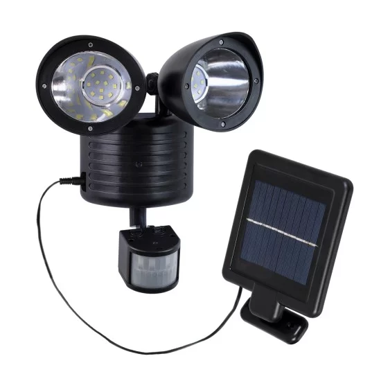 85712 Μαύρο Αυτόνομο Ηλιακό Φωτιστικό LED SMD 10W 150lm με Ενσωματωμένη Μπαταρία 1200mAh - Φωτοβολταϊκό Πάνελ με Αισθητήρα Ημέρας-Νύχτας και PIR Αισθητήρα Κίνησης Αδιάβροχο IP54 Ψυχρό Λευκό 6000K 85712 Μαύρο Αυτόνομο Ηλιακό Φωτιστικό LED SMD 10W 150lm με Ενσωματωμένη Μπαταρία 1200mAh - Φωτοβολταϊκό Πάνελ με Αισθητήρα Ημέρας-Νύχτας και PIR Αισθητήρα Κίνησης Αδιάβροχο IP54 Ψυχρό Λευκό 6000K