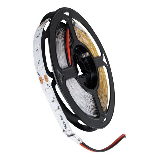 AVILA 90593 Ταινία LED 4.8W/m 200lm/m 120° DC 12V IP20 60 x SMD3528 Chip/m Κόκκινο Dimmable - Sanan SMD Chip - Μ500 x Π0.7 x Υ0.2cm - Ρολό 5 Μέτρων - 2 Χρόνια Εγγύηση