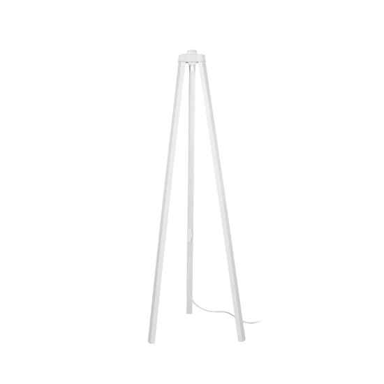 TRIPOD 203-0259 Μοντέρνο Επιδαπέδιο Φωτιστικό Μονόφωτο 1 x E27 IP20 Λευκό Ξύλο - Μ38 x Π38 x Υ120cm TRIPOD 203-0259 Μοντέρνο Επιδαπέδιο Φωτιστικό Μονόφωτο 1 x E27 IP20 Λευκό Ξύλο - Μ38 x Π38 x Υ120cm