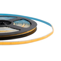 BEE 70357 Ταινία LED 9W/m 810lm/m 120° DC 24V IP20 384 x COB Chip/m Θερμό Λευκό 2700K Dimmable - Sanan COB Chip - Μ500 x Π0.5 x Υ0.2cm - Ρολό 5 Μέτρων - 5 Χρόνια Εγγύηση