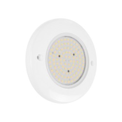 POOLARTY 61716 Υποβρύχιο Φωτιστικό για Σιντριβάνια/Πισίνες LED 8W 600lm 120° DC 12V Αδιάβροχο IP68 Θερμό Λευκό 2700K Dimmable - Bridgelux SMD Chip - 1m VDE Rubber Καλώδιο - Μ13 x Π13 x Υ2cm - 3 Χρόνια Εγγύηση