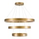 VENOM TRIO 61190-DECO Κρεμαστό Φωτιστικό Δαχτυλίδι-Κύκλος LED CCT 120W 14158lm 120° AC 220-240V - Εναλλαγή Φωτισμού μέσω Τηλεχειριστηρίου All In One Ψυχρό 6000K+Φυσικό 4500K+Θερμό 2700K Dimmable Φ40+60+80cm - Χρυσό Βούρτσας - 3 Years Warranty VENOM TRIO 61190-DECO Κρεμαστό Φωτιστικό Δαχτυλίδι-Κύκλος LED CCT 120W 14158lm 120° AC 220-240V - Εναλλαγή Φωτισμού μέσω Τηλεχειριστηρίου All In One Ψυχρό 6000K+Φυσικό 4500K+Θερμό 2700K Dimmable Φ40+60+80cm - Χρυσό Βούρτσας - 3 Years Warranty
