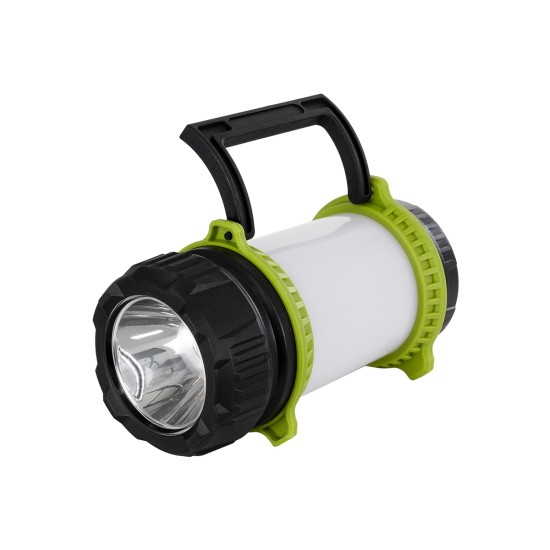 69936 Φορητός Φακός Χειρός Κάμπινγκ LED Osram 10W με Επαναφορτιζόμενη Μπαταρία 2600mAh & Καλώδιο Φόρτισης USB - CCT - Θερμό Λευκό 2700K - Φυσικό Λευκό 4500K - Ψυχρό Λευκό 6000K & Κόκκινο - Φ10 x Υ17cm