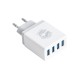 69997 Φορτιστής Πρίζας Charger 4 x Type-A USB Port DC 5V 5.1A Max 5W 69997 Φορτιστής Πρίζας Charger 4 x Type-A USB Port DC 5V 5.1A Max 5W