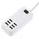 Φορτιστής USB 6 Θέσεων με ON / OFF Διακόπτη 4A 20 Watt 5V DC Λευκός GloboStar 69998 Φορτιστής USB 6 Θέσεων με ON / OFF Διακόπτη 4A 20 Watt 5V DC Λευκός GloboStar 69998