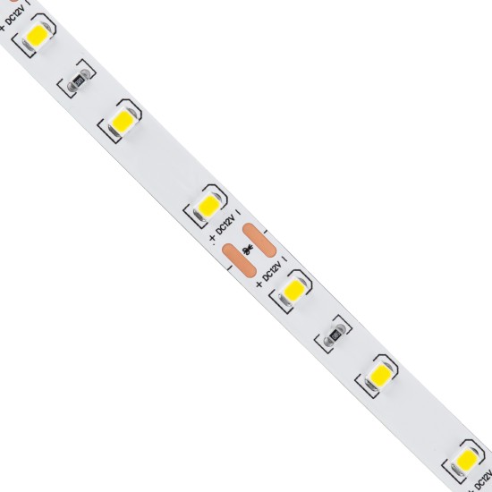 LILAC 70141 Ταινία LED 6W/m 690lm/m 120° DC 12V IP20 - 60 x SMD 2835 LED Chip/Μέτρο - Μ5000 x Π8 x Υ1mm - Ρολό 5 Μέτρων - Φυσικό Λευκό 4500K - 5 Χρόνια Εγγύηση