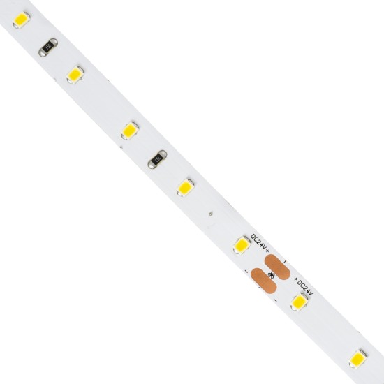 LILAC 70201 Ταινία LED 6W/m 690lm/m 120° DC 24V IP20 - 60 x SMD 2835 LED Chip/Μέτρο - Μ5000 x Π8 x Υ1mm - Ρολό 5 Μέτρων - Φυσικό Λευκό 4500K - 5 Χρόνια Εγγύηση