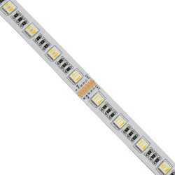 PRISMA 70265 Ταινία LED 20.4W/m 2040lm/m 120° DC 24V IP20 60 x SMD5050 Chip/m Πολύχρωμο RGBW+WW Dimmable - Sanan SMD Chip - Μ500 x Π1 x Υ0.2cm - Ρολό 5 Μέτρων - 5 Χρόνια Εγγύηση