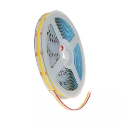 BEE 70349 Ταινία LED 14W/m 1540lm/m 120° DC 24V IP20 608 x COB Chip/m Ρυθμιζόμενο Λευκό CCT από 2700K έως 6000K Dimmable - Sanan COB Chip - Μ500 x Π1 x Υ0.2cm - Ρολό 5 Μέτρων - 5 Χρόνια Εγγύηση