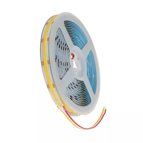 BEE 70349 Ταινία LED 14W/m 1540lm/m 120° DC 24V IP20 608 x COB Chip/m Ρυθμιζόμενο Λευκό CCT από 2700K έως 6000K Dimmable - Sanan COB Chip - Μ500 x Π1 x Υ0.2cm - Ρολό 5 Μέτρων - 5 Χρόνια Εγγύηση