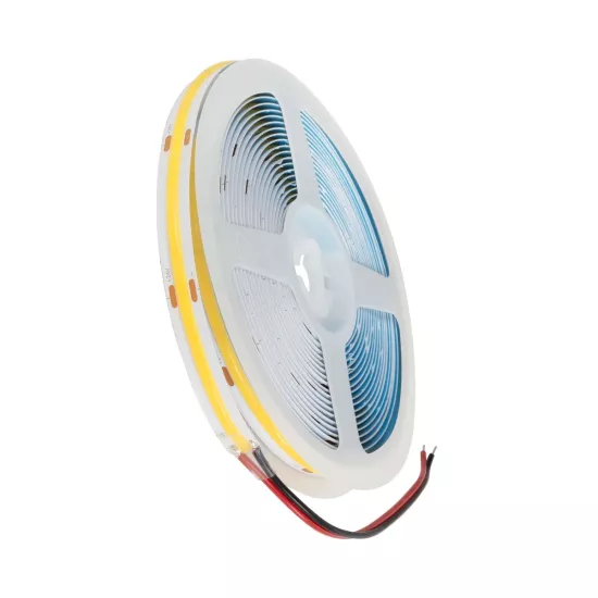 BEE 70350 Ταινία LED 10W/m 1100lm/m 120° DC 24V IP20 528 x COB Chip/m Ψυχρό Λευκό 6000K Dimmable - Sanan COB Chip - Μ500 x Π1 x Υ0.2cm - Ρολό 5 Μέτρων - 5 Χρόνια Εγγύηση