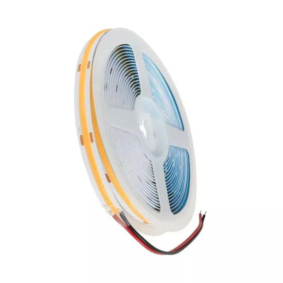 BEE 70352 Ταινία LED 10W/m 900lm/m 120° DC 24V IP20 528 x COB Chip/m Θερμό Λευκό 2700K Dimmable - Sanan COB Chip - Μ500 x Π1 x Υ0.2cm - Ρολό 5 Μέτρων - 5 Χρόνια Εγγύηση