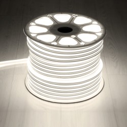 DOUBLESIDED 70481 Ταινία Neon Flex LED 12W/m 960lm/m 240°DC 24V Αδιάβροχο IP65 120 x SMD2835 Chip/m Φυσικό Λευκό 4500K Dimmable - Sanan SMD Chip - Μ100 x Π0.8 x Υ1.6cm - 3 Χρόνια Εγγύηση