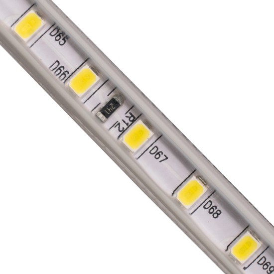 70501 Slim Ταινία Μονής Σειράς Epistar LED SMD 2835 1m 12W/m 96LED/m 1644lm/m 120° DC 230V Αδιάβροχη IP68 Φυσικό Λευκό 4500K Dimmable