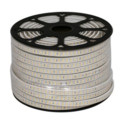 EPIWIDE 70512 Ταινία LED 24W/m 2160lm/m 120° DC 220-240V Αδιάβροχη IP65 180 x SMD2835 Chip/m Θερμό Λευκό 2700K Dimmable - Epistar SMD Chip - M100 x Π1.6 x Υ0.7cm - 3 Χρόνια Εγγύηση
