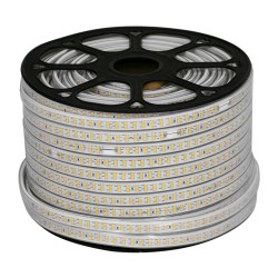 EPIWIDE 70513 Ταινία LED 24W/m 2040lm/m 120° DC 220-240V Αδιάβροχη IP65 180 x SMD2835 Chip/m Ultra Θερμό Λευκό 2200K Dimmable - Epistar SMD Chip - M100 x Π1.6 x Υ0.7cm - 3 Χρόνια Εγγύηση
