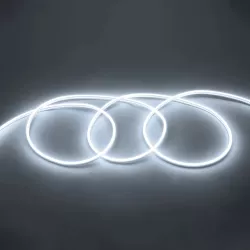 NEOVALE 70570 Ταινία Neon Flex LED 12W/m 1080lm/m 120° DC 220-240V Αδιάβροχο IP65 120 x SMD2835 Chip/m Ψυχρό Λευκό 6000K Dimmable - Sanan SMD Chip - Μ100 x Π0.8 x Υ1.6cm - 3 Χρόνια Εγγύηση