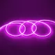NEOVALE 70577 Ταινία Neon Flex LED 12W/m 600lm/m 120° DC 220-240V Αδιάβροχο IP65 120 x SMD2835 Chip/m Ροζ Dimmable - Sanan SMD Chip - Μ100 x Π0.8 x Υ1.6cm - 3 Χρόνια Εγγύηση
