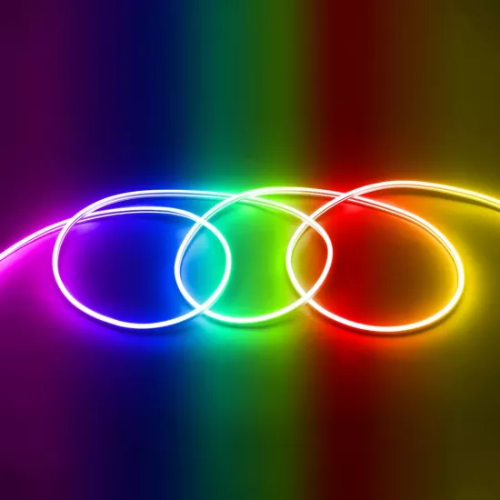 NEOVALE 70578 Ταινία Neon Flex LED 18W/m 900lm/m 120° DC 220-240V Αδιάβροχο IP65 60 x SMD5050 Chip/m Πολύχρωμο RGB Dimmable - Sanan SMD Chip - Μ100 x Π0.8 x Υ1.6cm - 3 Χρόνια Εγγύηση