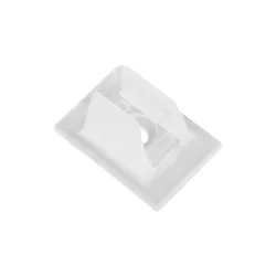 70623 Βάση Στήριξης για την Neon Flex Ovale RGB LED 18W/m DC 24V - Μ2 x Π1.5 x Υ1.3cm